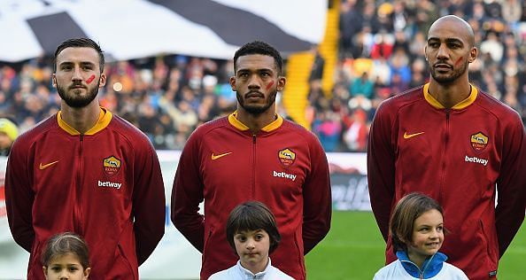 The trio will return for AS Roma after missing the last match