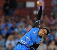 This is Rashid Khan's leg-spinning delivery from the back of the hand