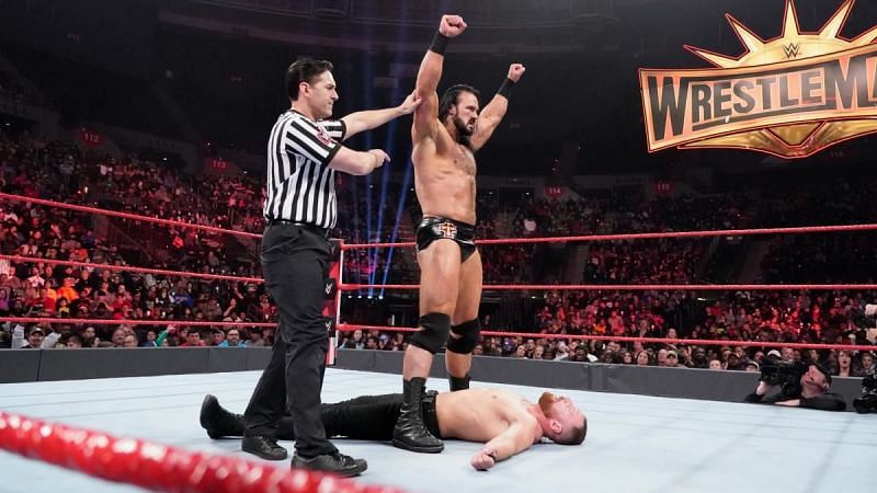 McIntyre dominated Ambrose for most of the match