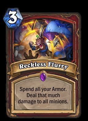 Image result for Reckless Flurry hearthstone