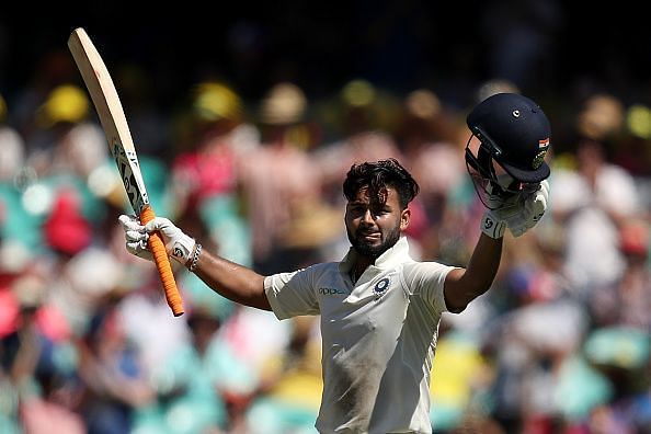 Pant was the second highest scorer in the series vs Australia