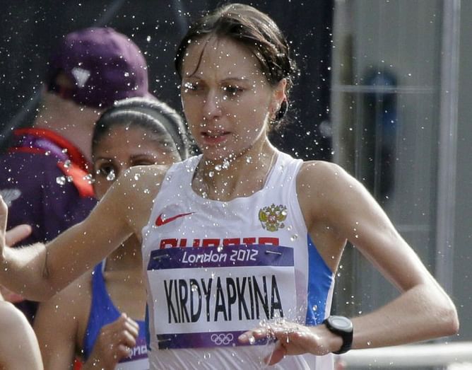 Russian race walker Kirdyapkina banned for doping