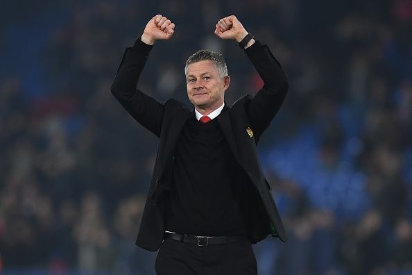 Manchester United&#039;s caretaker manager Ole Gunnar Solskjaer