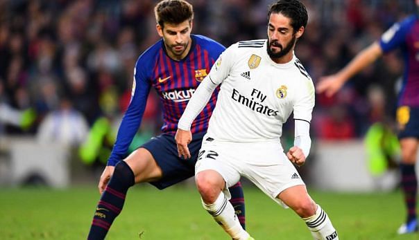 Isco and Pique