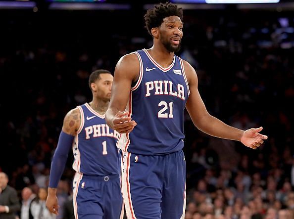Joel Embiid has been their go-to man for the most part of the season