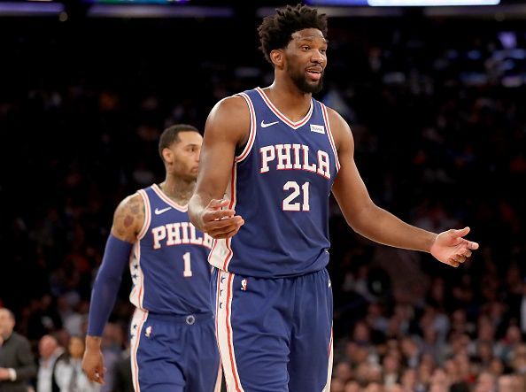 Joel Embiid has been their go-to man for the most part of the season