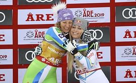Stuhec spoils Vonn's farewell party at skiing worlds