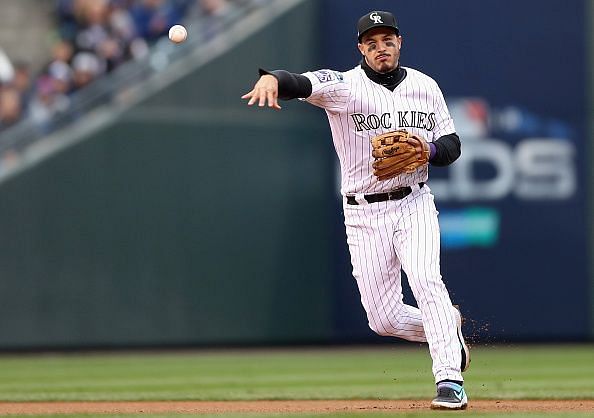 Colorado Rockies Third Baseman, Nolan Are