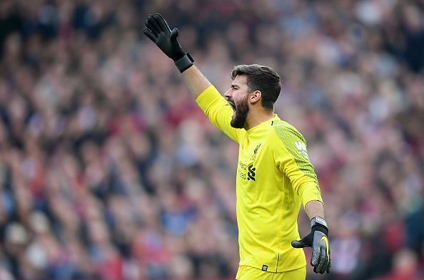 Alisson can be considered as one of the best goalkeepers in the Premier League