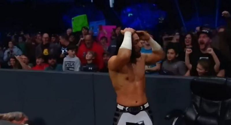 Mustafa Ali suffered an injury during his match with Randy Orton on SmackDown Live