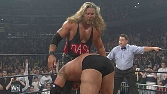 When Kevin Nash was named head booker for WCW, he quickly ended Goldberg&#039;s unbeaten streak and captured the WCW World title from him.