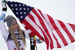 Clink, clink: Vonn walks away with another medal