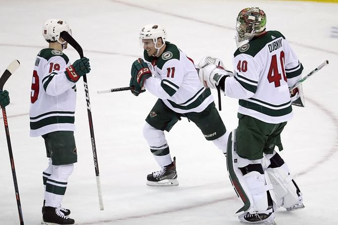 Parise scores go-ahead goal, Wild snap 4-game losing streak