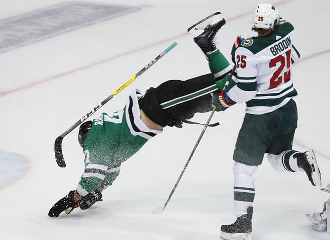 Seguin scores 2 in last 8 minutes, Stars beat Wild 3-1