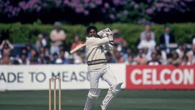 Image result for batting 1983 world cup kapil dev