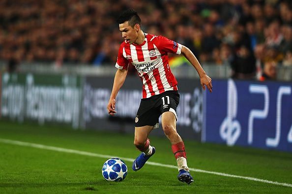 PSV&#039;s Lozano has been pivotal to the Dutch side&#039;s hopes this season.