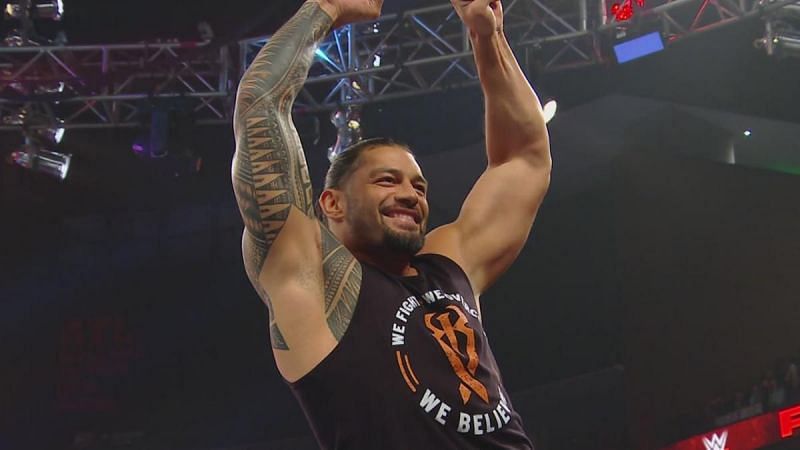 Reigns returned to RAW this past week