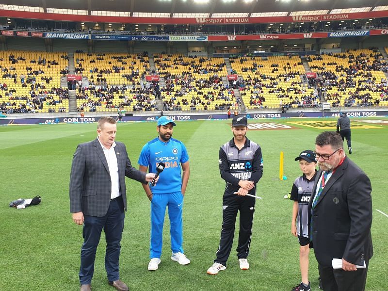 Two captain&#039;s during toss