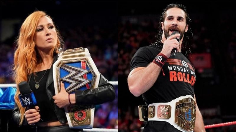 Becky Lynch takes a shot at Seth Rollins