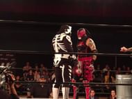 A Lunatic and a hardcore luchador walk into a bar