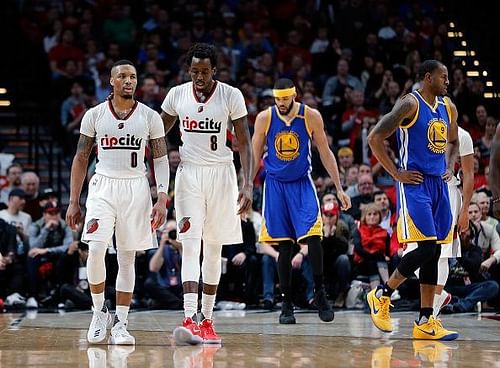 Golden State Warriors v Portland Trail Blazers