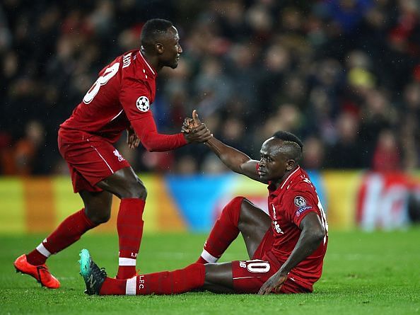 Liverpool v FC Bayern Muenchen - UEFA Champions League Round of 16: First Leg