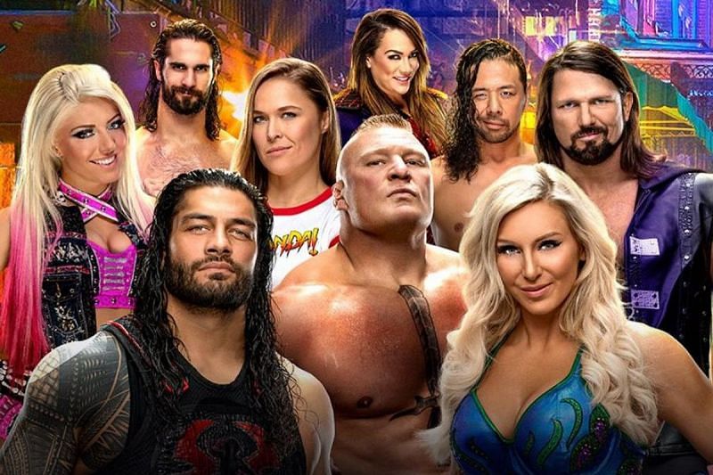 WrestleMania 34 had a total 14 matches and lasted over 5 hours long.