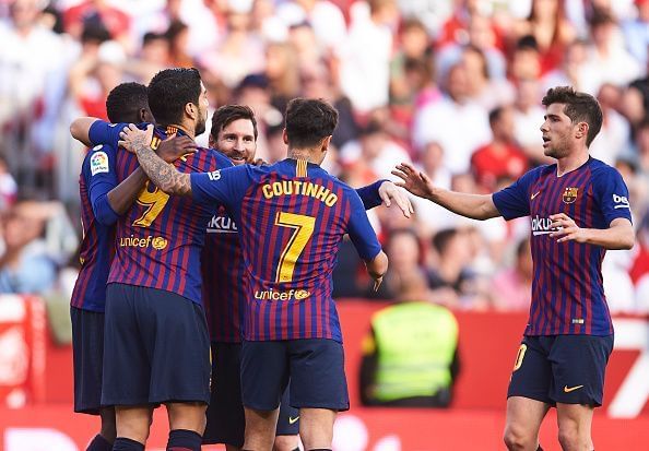 Barcelona got out of jail against Sevilla