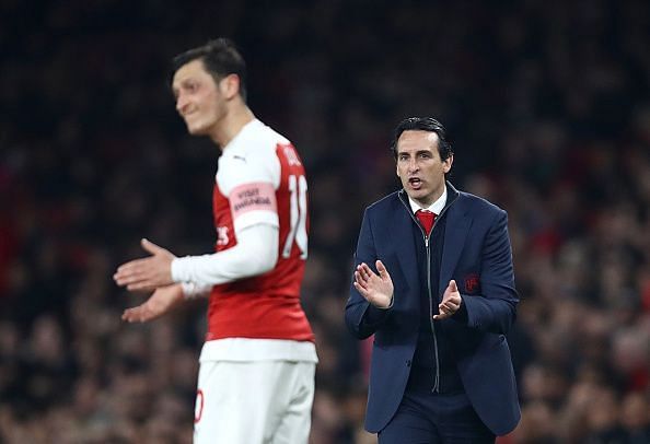 The problems between Ozil and Emery has started to settle down it seems