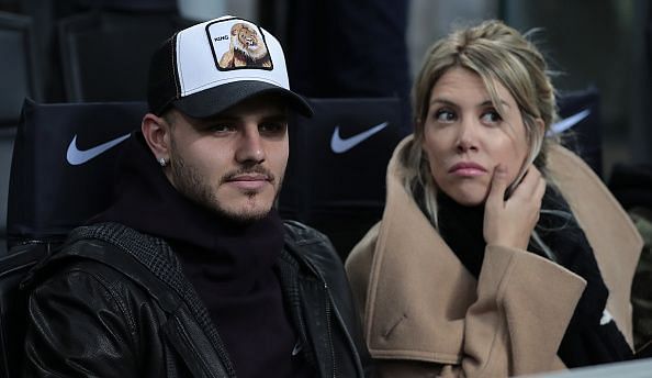 Icardi has been in the news again recently, after being stripped of the captaincy last week 