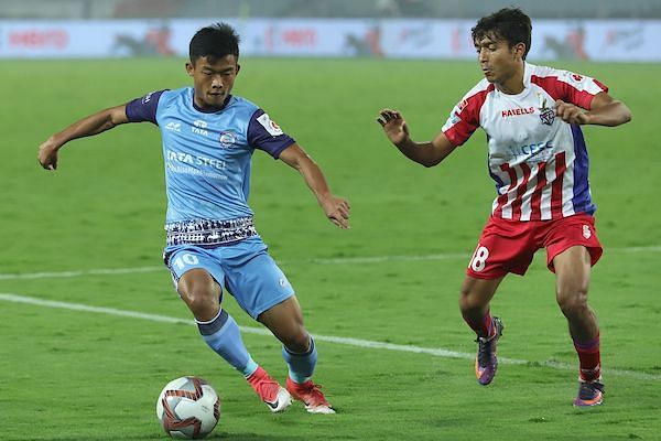 Jerry yet again showed glimpses on why he should be starting for Jamshedpur