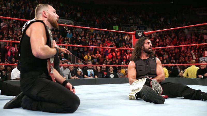 The issue between Seth Rollins and Dean Ambrose may have gotten additional weight in the absence of Brock Lesnar.
