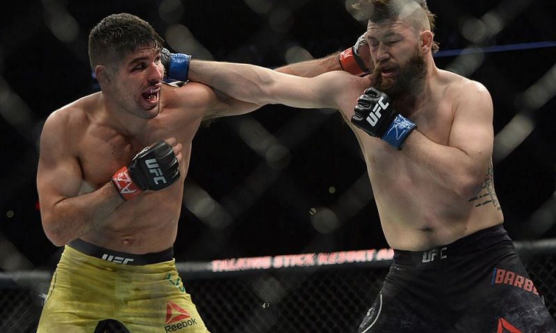 Vicente Luque and Bryan Barberena went to war last night in a classic