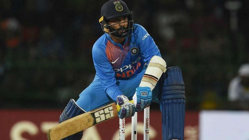 Dinesh Karthik got it wrong in the last over at Hamilton