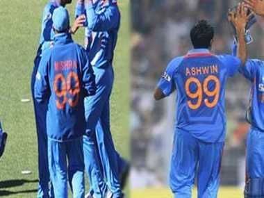 ashwin jersey number