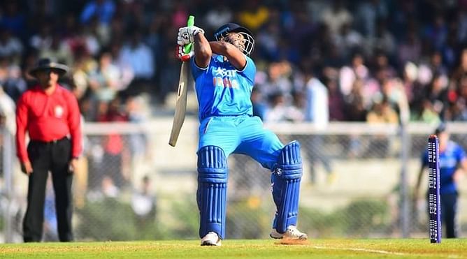 Watch: Rishabh Pant gets into T20 mode with an innovative stroke in the nets