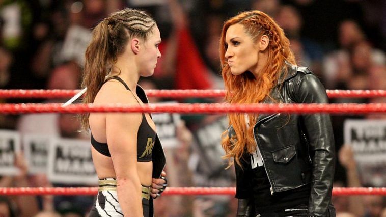 Could Becky Lynch interfere in Ronda Rousey&#039;s match against Ruby Riott at Elimination Chamber?