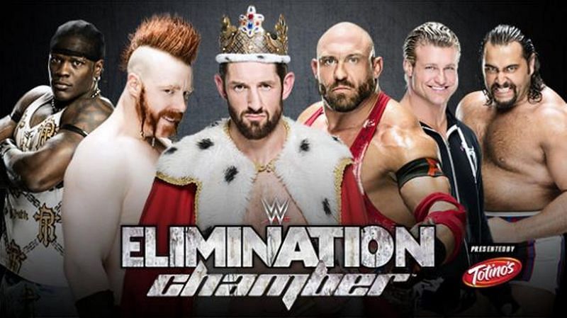 R-Truth&#039;s biggest moment inside the Elimination Chamber came when he eliminated King Barrett at the pay per view in 2015.