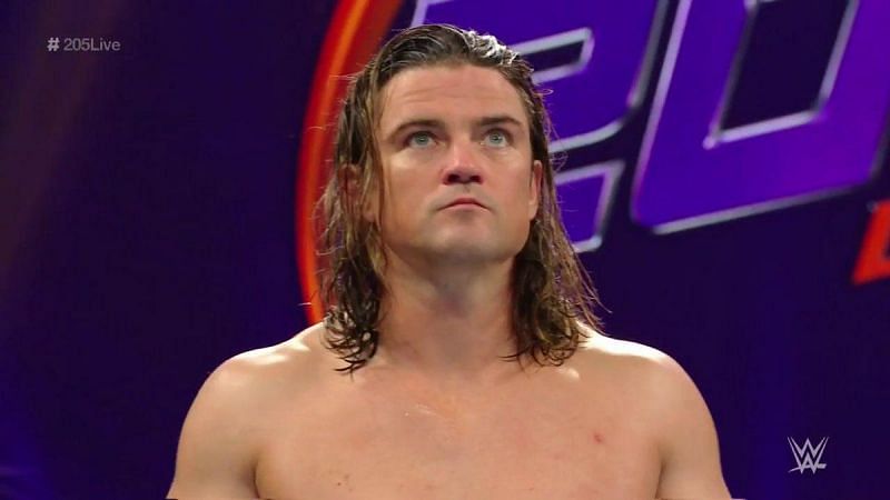 The Brian Kendrick looked on at the WrestleMania sign, holding on to hopes of his first Mania Moment