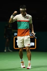 Kei Nishikori: ABN AMRO World Tennis Tournament - Day Five
