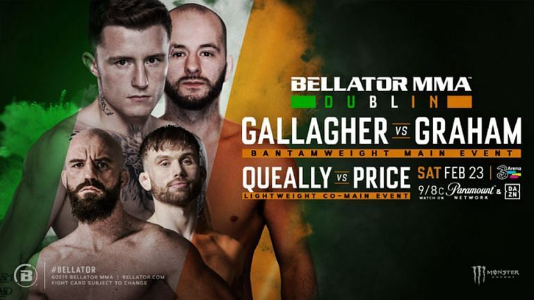 Bellator 217 will take place in Dublin