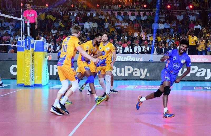 Chennai Spartans emerged as the winners of the inaugural edition of RuPay PVL