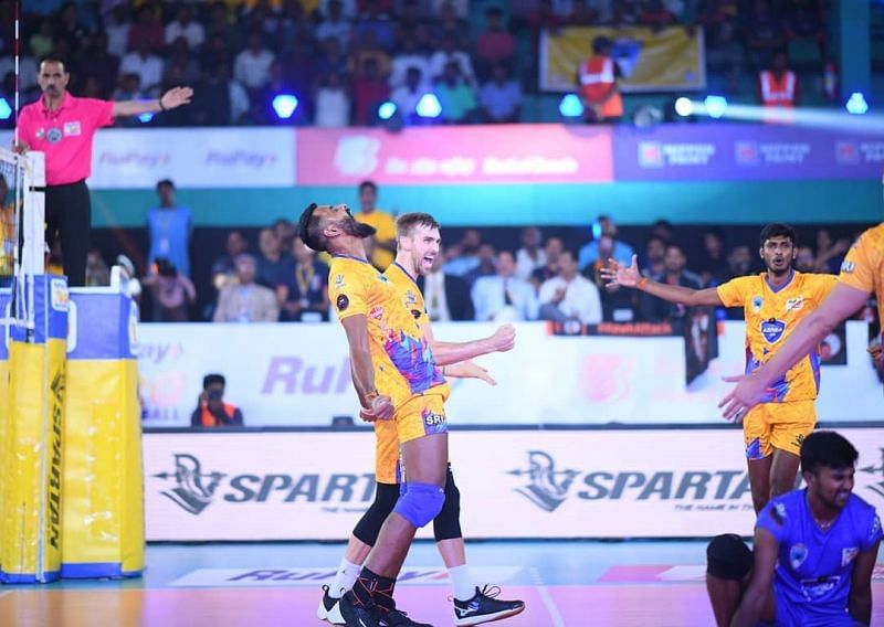 Chennai Spartans picked up their first win of the season