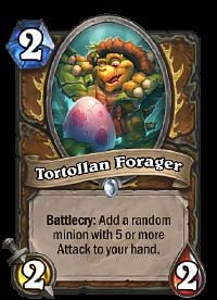 Image result for tortollan forager hearthstone