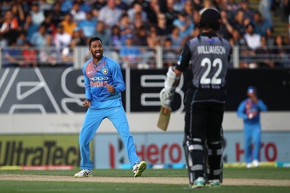 New Zealand Black Caps v India - International T20 Game 2