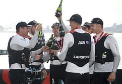 Australia wins opening Sydney SailGP races over Japan