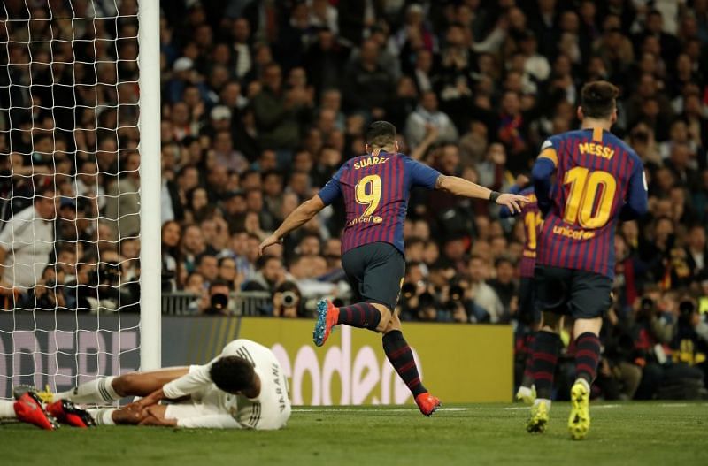 Barcelona thrashed Real Madrid 3-0 in the Copa del Rey