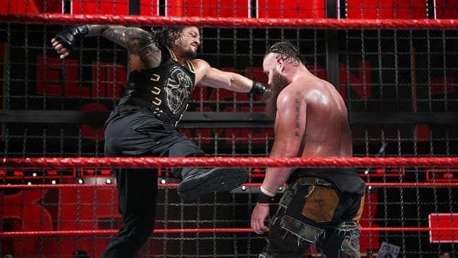 Roman Reigns won his first ever Elimination Chamber match in 2018