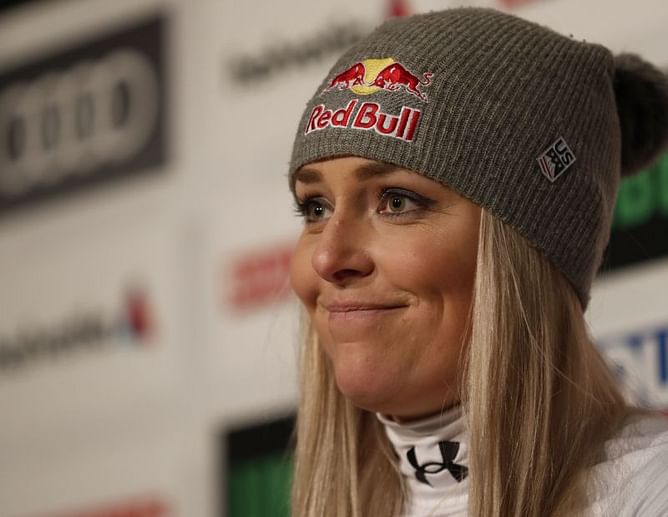 The Latest: Vonn has no regrets about retiring
