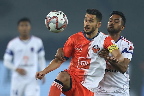 Coro orchestrated a handful of chances for his side [Image: ISL]